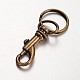 Alloy Keychain Clasp Findings KEYC-M018-01AB-NF-2