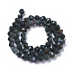 Natural Bloodstone Beads Strands G-F668-15-6mm-2