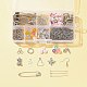 Kit de fabrication de boucles d'oreilles broche épingle à nourrice bricolage DIY-FS0004-32-1