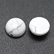 Synthetic Howlite Cabochons G-E492-H-12-2