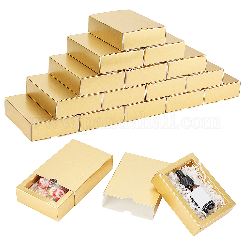 Shop PandaHall Elite Kraft Paper Drawer Box for Jewelry Making