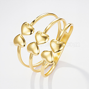 Браслеты-манжеты из нержавеющей стали в форме сердца SF3037-1