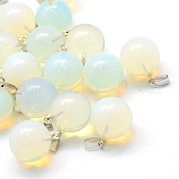 Круглые подвески Opalite G-Q434-12
