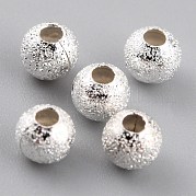 Долговечные латунные бусины KK-O133-004A-S