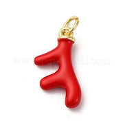 Латунь эмаль подвески KK-Q098-08G
