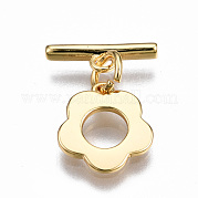 Латуни Переключить застежками KK-T063-95G-NF