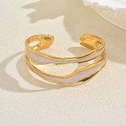 Винтажные браслеты-манжеты из нержавеющей стали для женщин UA0791-1