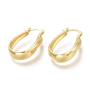 Серьги-кольца из латуни EJEW-H104-08G