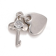 Кубического циркония подвески KK-E275-15P