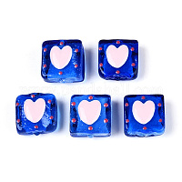 Ручной спрей окрашены бусины бисера&nbsp;LAMP-N035-02D