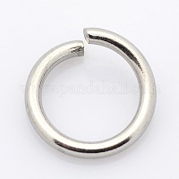 Wholesale 10mm Metal Split Key Ring Keychain Ring Matte black 10-50000pcs x