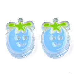 Прозрачные бусины из акриловой эмали&nbsp;TACR-N012-004A