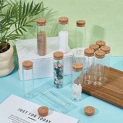 15 шт. мини-бутылочка из высокопрочного боросиликатного стекла для хранения шариков&nbsp;BOTT-OC0001-01