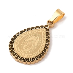 Подвески из нержавеющей стали 304 с вакуумным покрытием pvd&nbsp;STAS-M068-03G