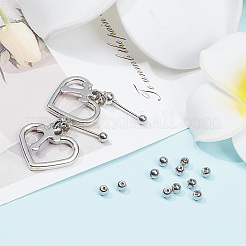 100 шт. 304 нержавеющая сталь STAS-GO0001-04