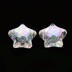 Прозрачные акриловые бусины TACR-S152-02D-SS2113