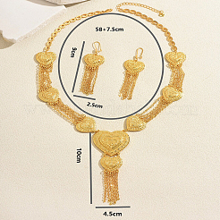 Ensembles de boucles d'oreilles et colliers à pompons en alliage&nbsp;MM5768
