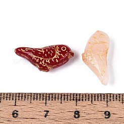 Стеклянные бусины LAMP-T021-75M