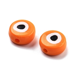 Непрозрачные печатные бусы акриловые OACR-G038-04F