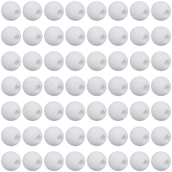 5 Strang synthetische Lavastein-Rundperlen&nbsp;G-PA0002-40