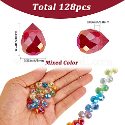 2 нить гальваника стеклянные бусины нити EGLA-SP0001-34