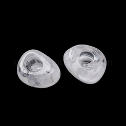 Двухцветные непрозрачные акриловые бусины&nbsp;MACR-Z002-02A