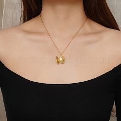 Овальный медальон из нержавеющей стали DZ0205