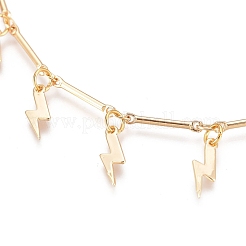 Collane con ciondolo fulmine&nbsp;NJEW-JN02914-01