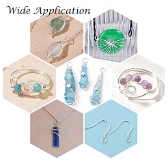 925 пробка из стерлингового серебра STER-D002-0.8mm-A