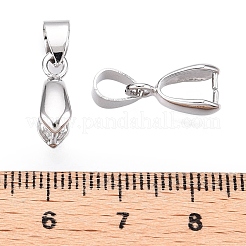 Держатели пончик из латуни KK-T034-01B-P