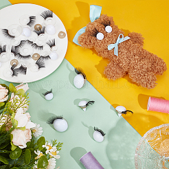 12 комплект 6-х видов пластиковых безопасных глаз&nbsp;DIY-PH0031-27