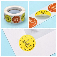 1 дюймовые наклейки с благодарностью DIY-G013-A15