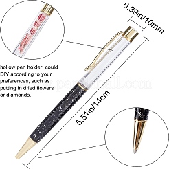 Творческая пустая трубка с черными чернилами шариковая ручка&nbsp;DIY-GF0002-12