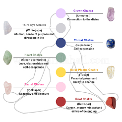 Kit per principianti chakra&nbsp;DIY-WH0188-09