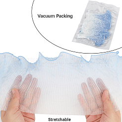 5 ярд полиэстеровой плиссированной кружевной ленты для отделки&nbsp;OCOR-GF0004-84D