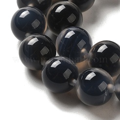 Нити из натуральных окрашенных и нагретых агатных бусин G-K356-A02-02