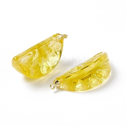 Прозрачные смоляные подвески RESI-P020-01P