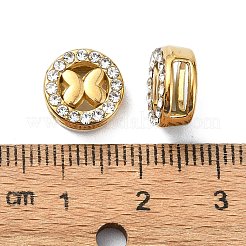 Ionenplattierung (IP) 304 Edelstahl-Schiebe-Charms&nbsp;STAS-C089-06N-G