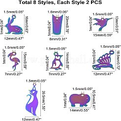 201 подвеска в виде котенка из нержавеющей стали&nbsp;STAS-UN0004-57