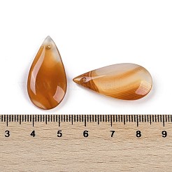 Подвески из натурального агата (окрашенного и нагретого)&nbsp;G-H082-02