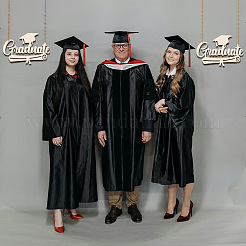 Креативное настенное украшение из натурального дерева&nbsp;WOOD-WH0041-002