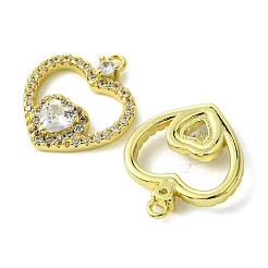 Кулоны из экологически чистой латуни с микропаве и кубическим цирконием&nbsp;KK-A204-14G