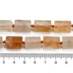 Природный желтый кварц нитей бисера G-G162-D07-02