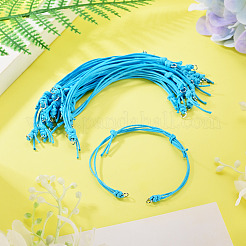 20 cordon en polyester ciré pour la fabrication de bracelets&nbsp;AJEW-TAC00089