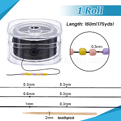 Filo di cristallo elastico piatto&nbsp;EW-WH0016-02A-02
