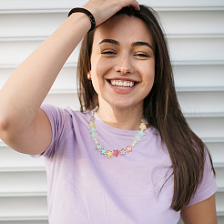 360шт 6 стиля прозрачные акриловые бусины&nbsp;TACR-AR0001-17