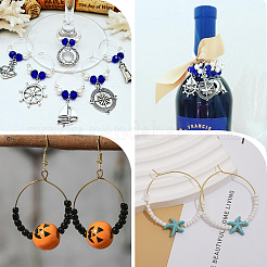 100 шт. 316 хирургическая нержавеющая сталь винные бокалы кольца подвески STAS-BBC0005-97D