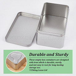 Железные банки для чая CON-WH0089-81