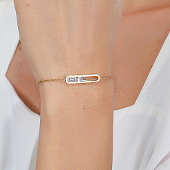 201 овальный браслет из нержавеющей стали IZ9909