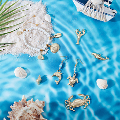 20шт 10 стиля подвески из сплава в тибетском стиле&nbsp;TIBEP-UN0001-25G